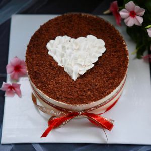B? nh kem tiramisu tr? i tim