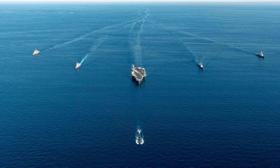 South Korea US Japan stage anti submarine drills a