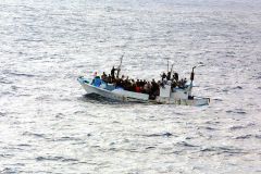 More than 360 migrants rescued at sea trying to re