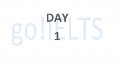 The 20 day IELTS ESSAY workout Day 1