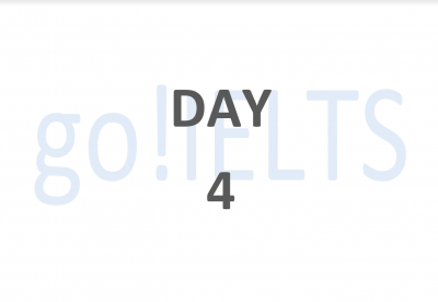 The 20 day IELTS ESSAY workout Day 4