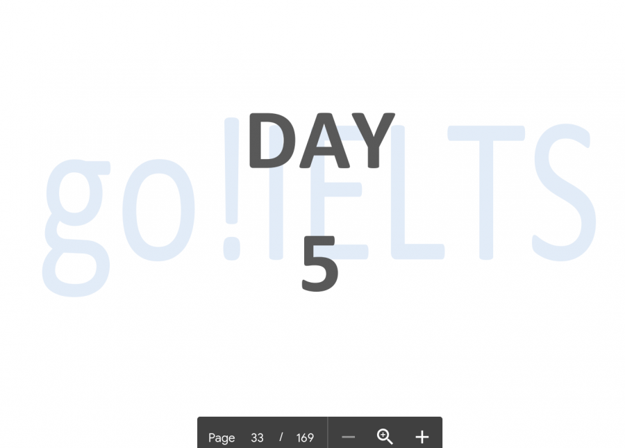 The 20 day IELTS ESSAY workout Day 5