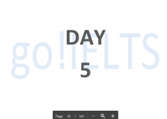 The 20 day IELTS ESSAY workout Day 5