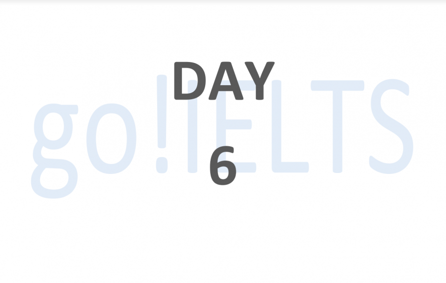 The 20 day IELTS ESSAY workout Day 6