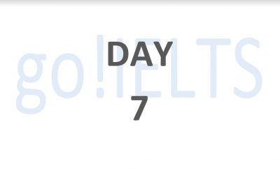 The 20 day IELTS ESSAY workout Day 7