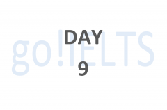 The 20 day IELTS ESSAY workout Day 9