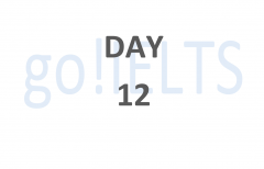 The 20 day IELTS ESSAY workout Day 12