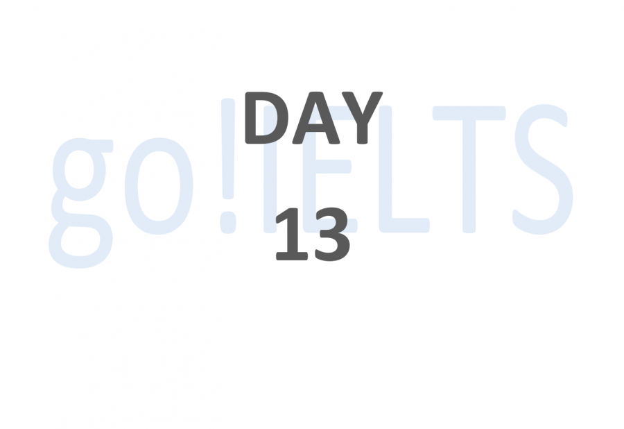The 20 day IELTS ESSAY workout Day 13