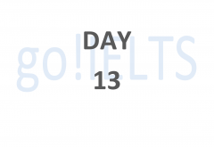 The 20 day IELTS ESSAY workout Day 13