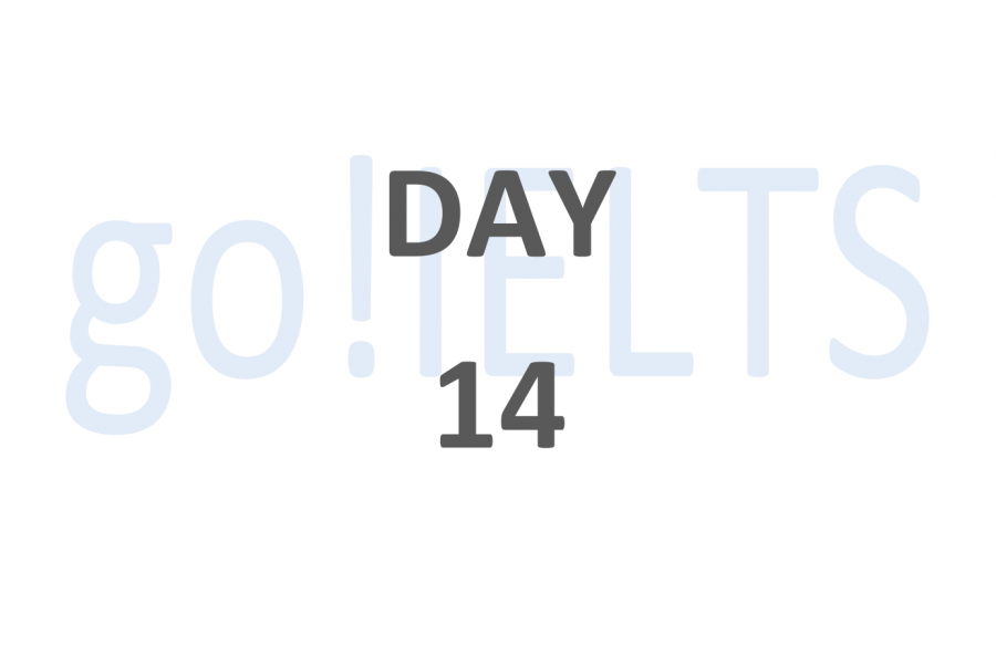 The 20 day IELTS ESSAY workout Day 14