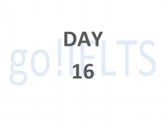 The 20 day IELTS ESSAY workout Day 16