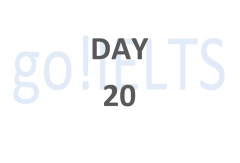 The 20 day IELTS ESSAY workout Day 20